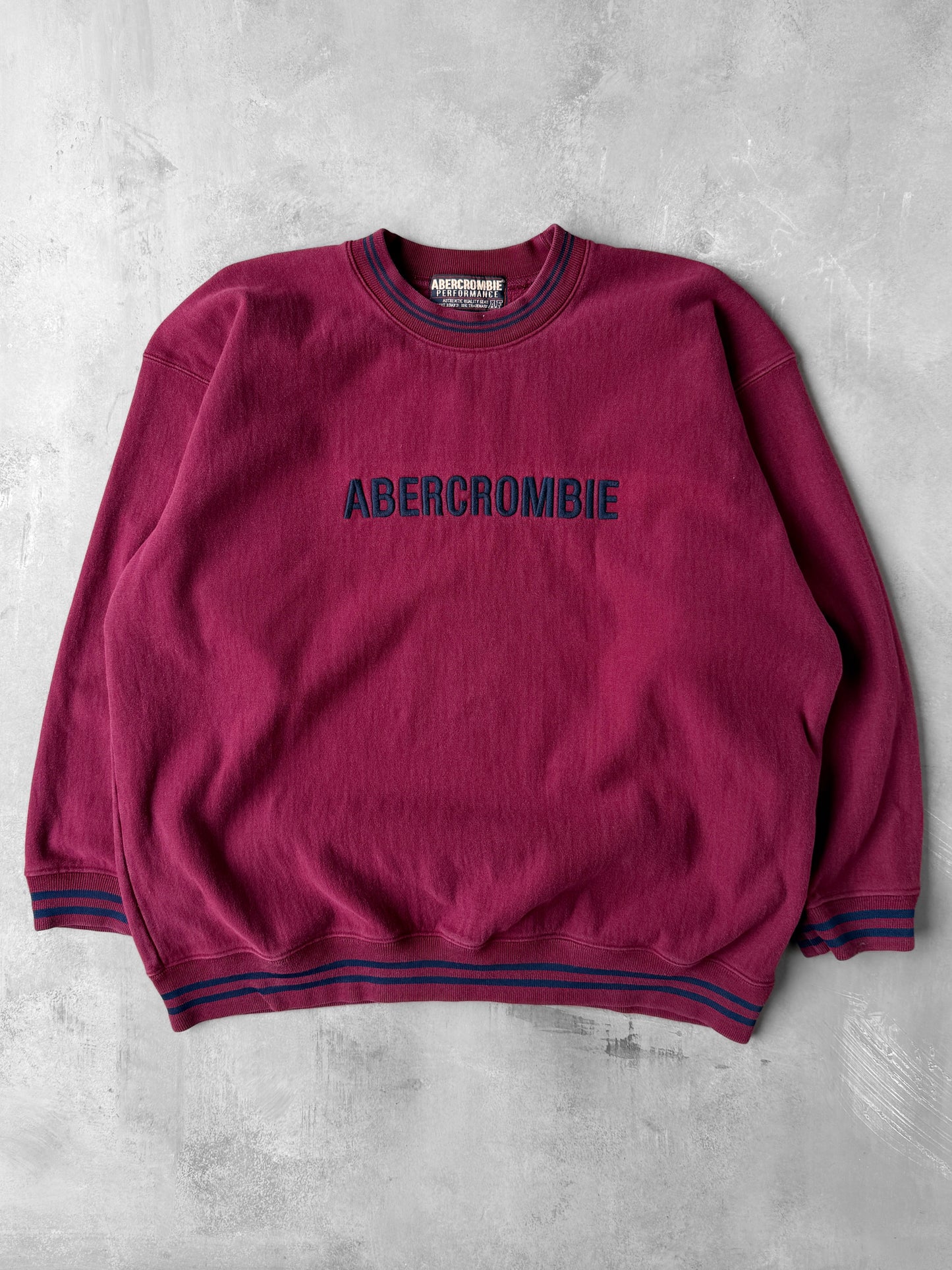 Abercrombie Performance Sweatshirt Y2K - Large