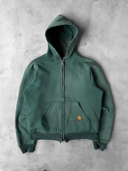 Insulated Carhartt Hoodie 90's - Large