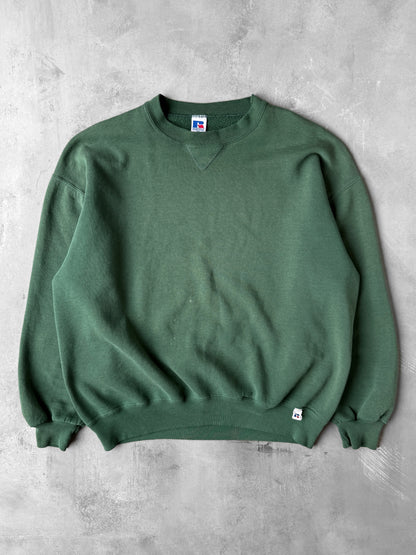 Russell Athletic Green Sweatshirt 90's - XXL
