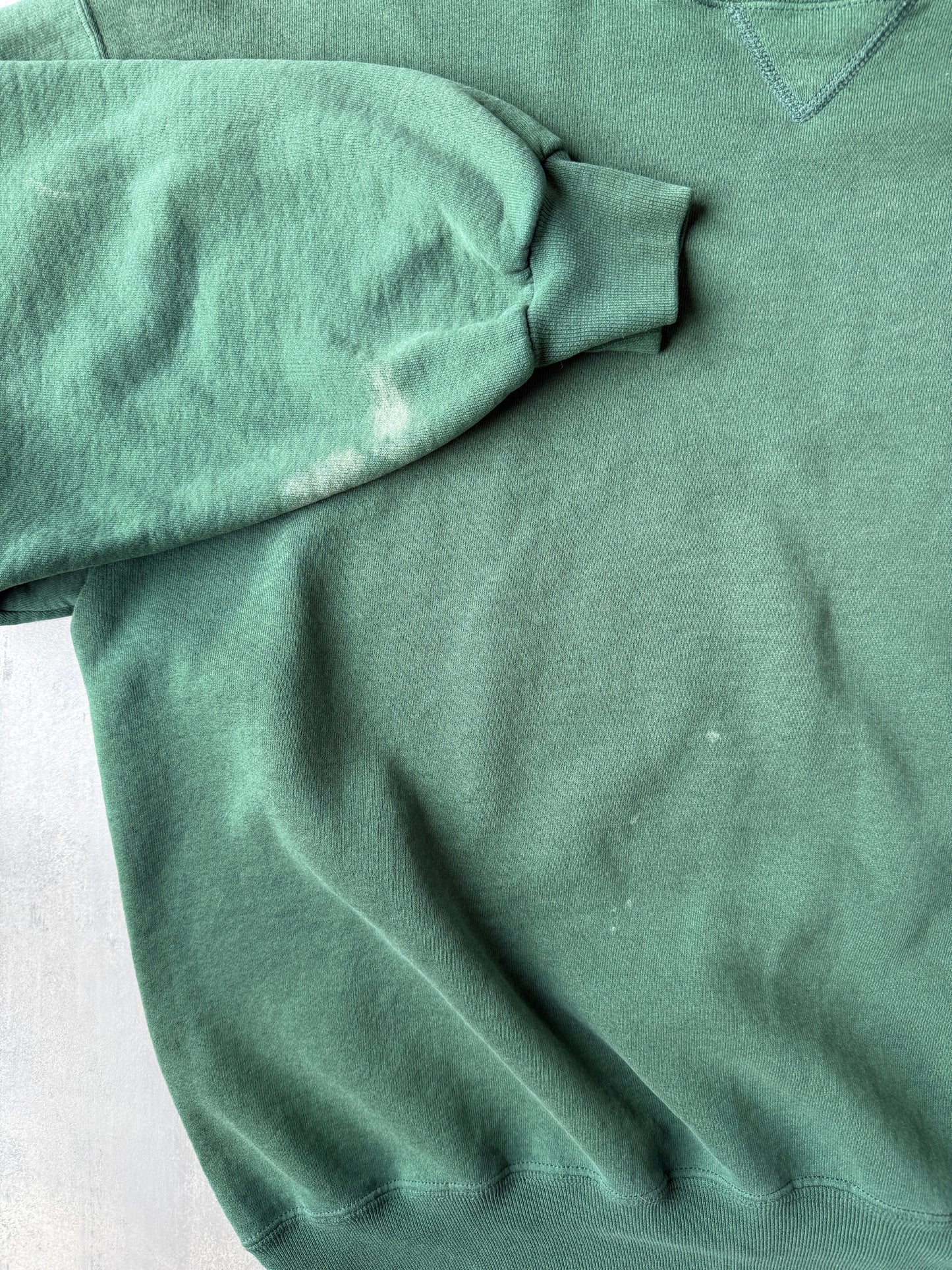 Russell Athletic Green Sweatshirt 90's - XXL