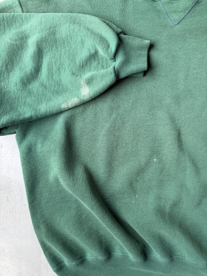 Russell Athletic Green Sweatshirt 90's - XXL