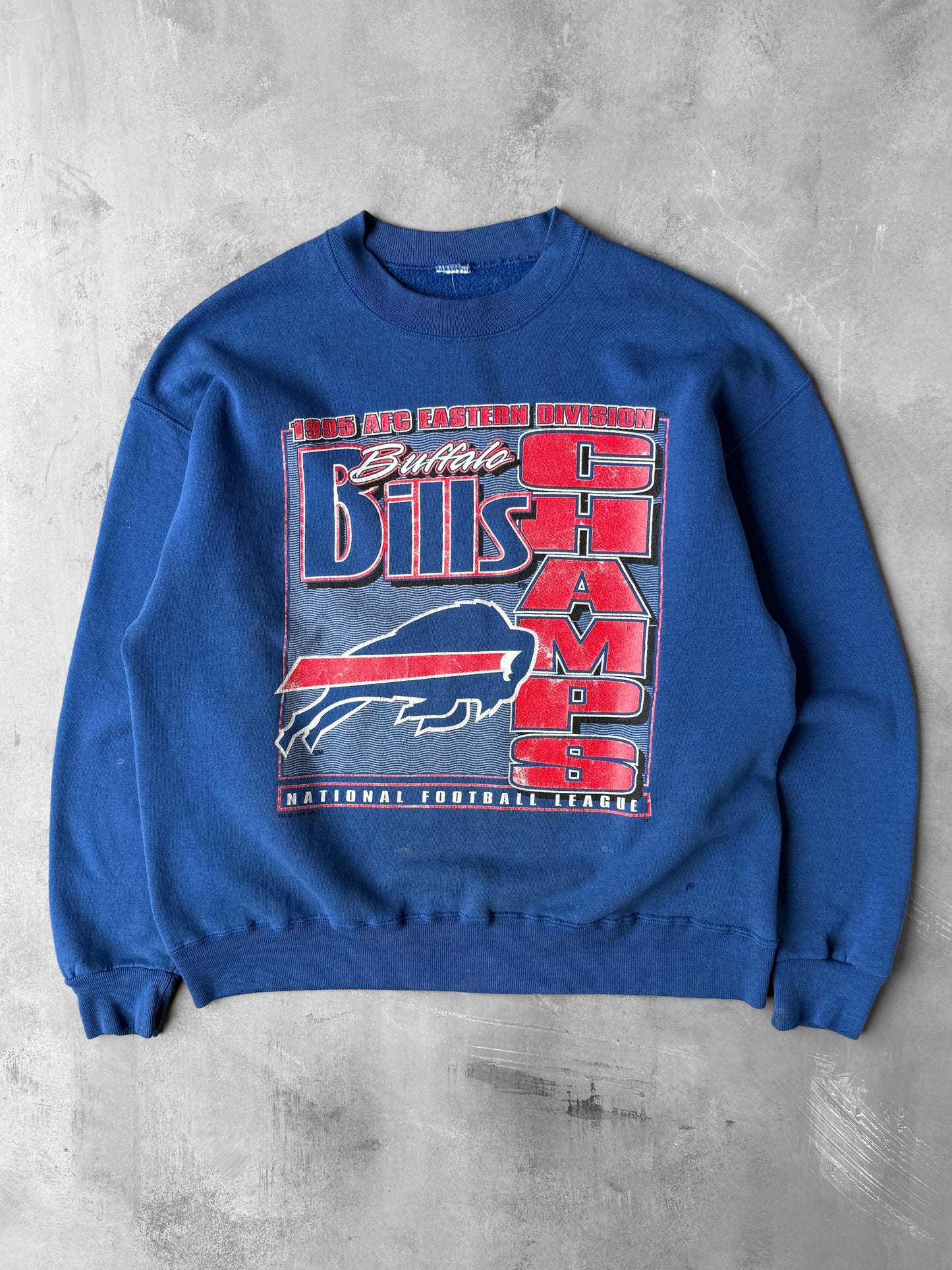 Buffalo Bills Division Champs Sweatshirt '95 - Large