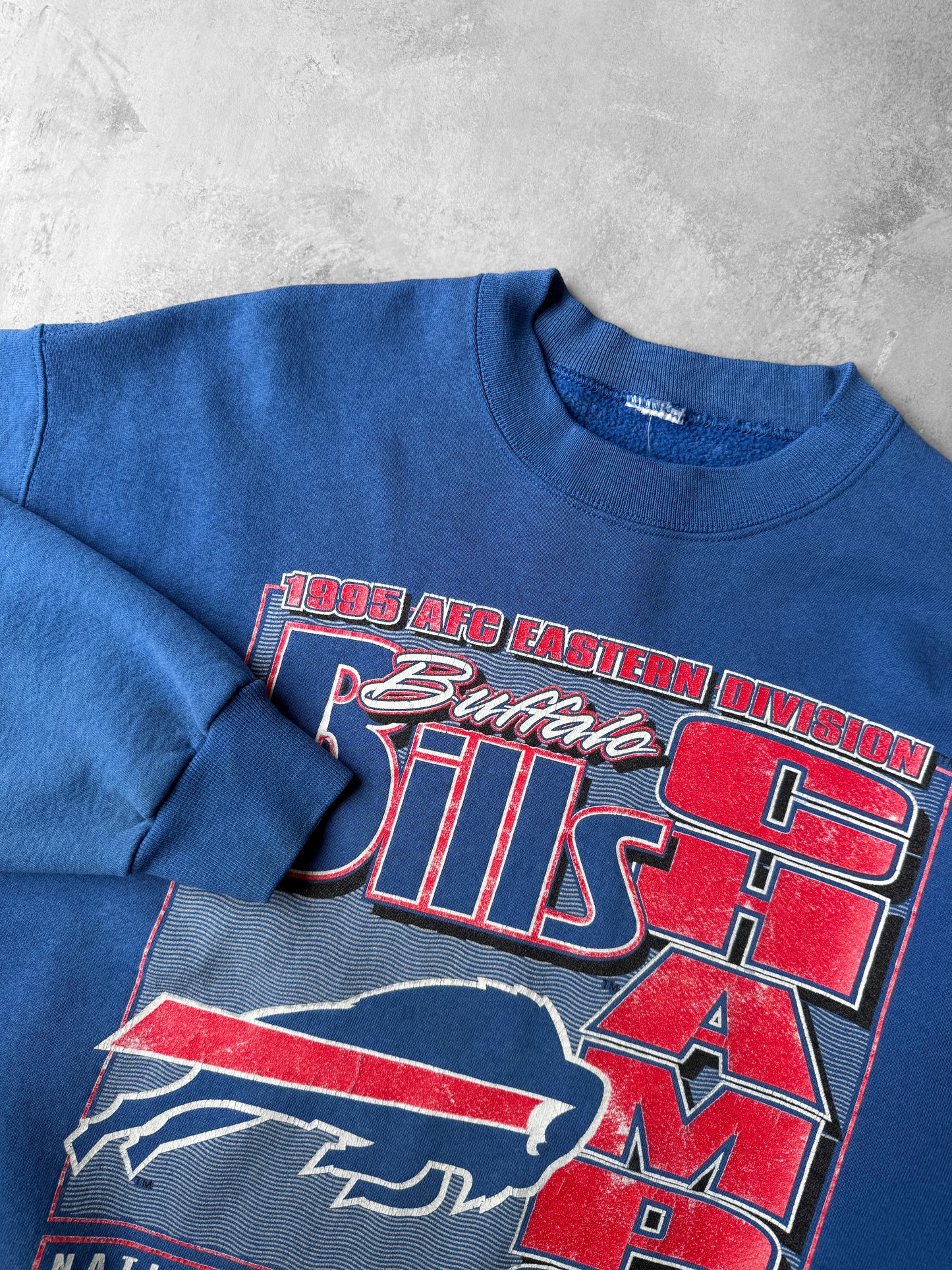 Buffalo Bills Division Champs Sweatshirt '95 - Large
