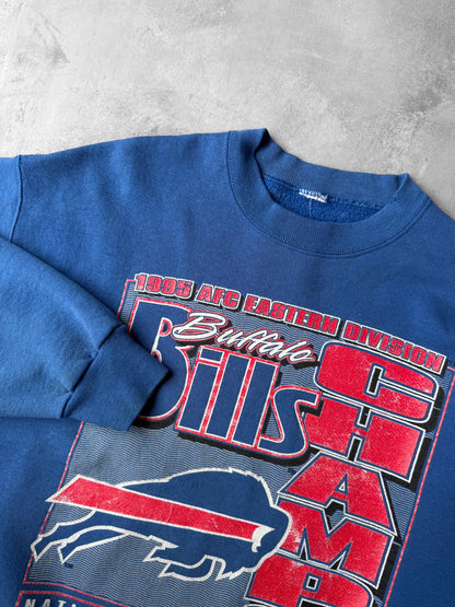 Buffalo Bills Division Champs Sweatshirt '95 - Large