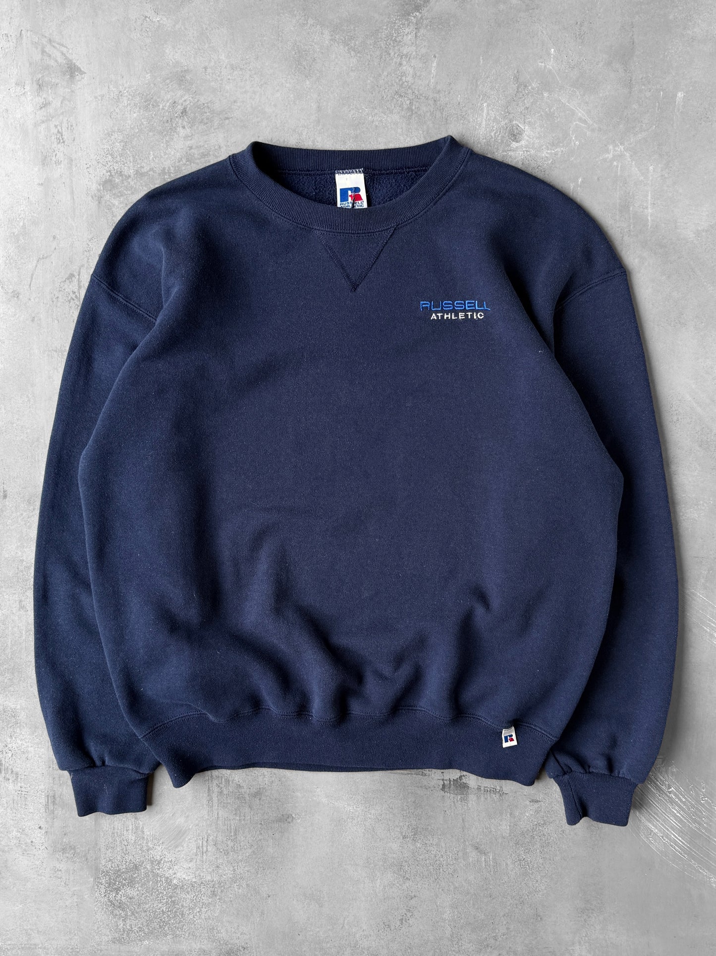 Russell Athletic Sweatshirt Y2K - Large