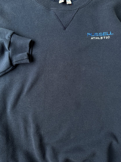 Russell Athletic Sweatshirt Y2K - Large