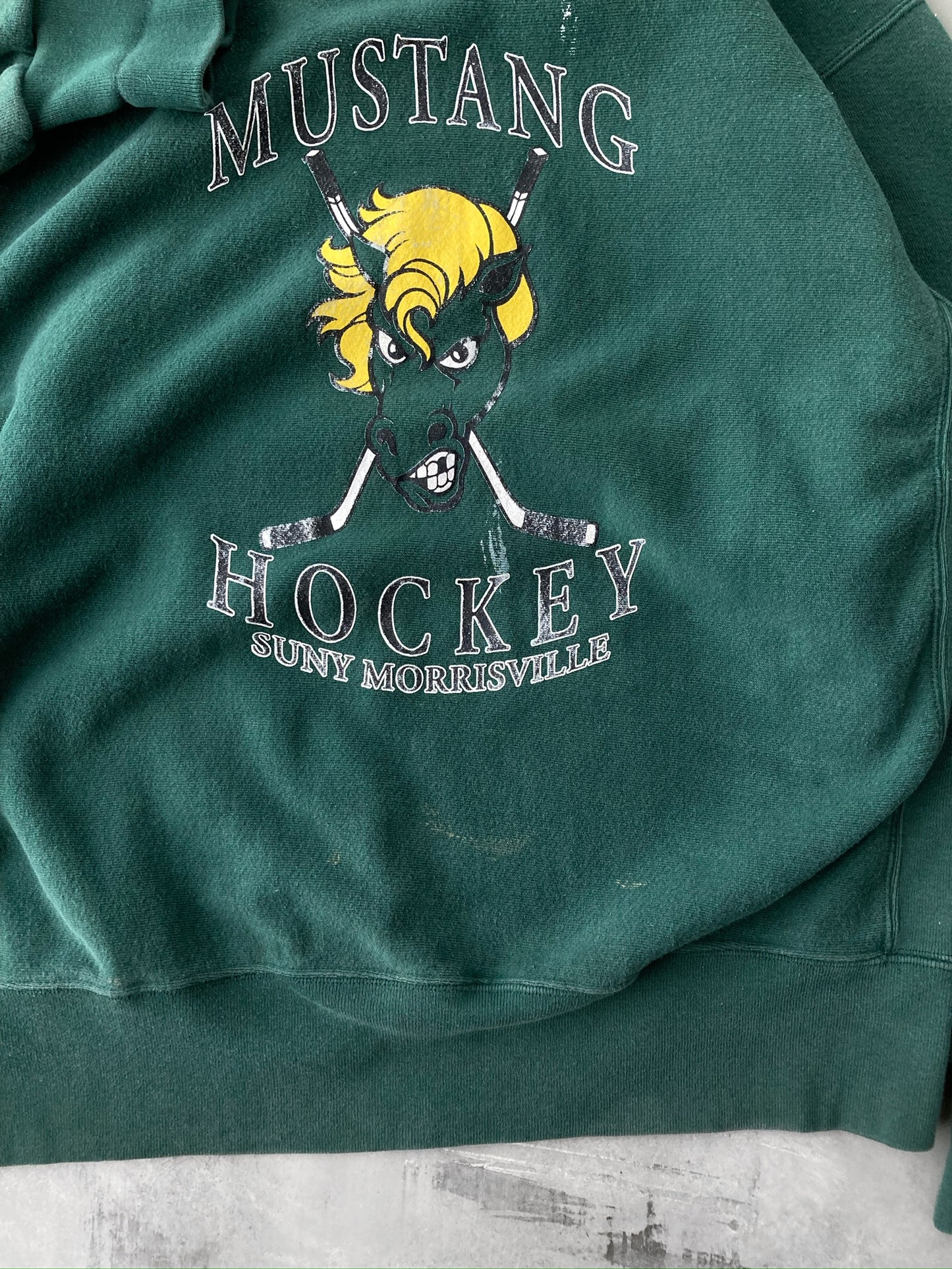 SUNY Morrisville Hockey Sweatshirt 90's - XXL