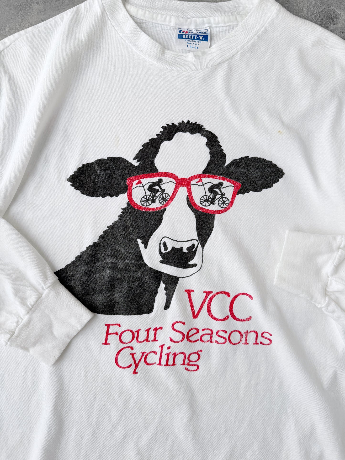 Four Seasons Cycling T-Shirt 80's - Large