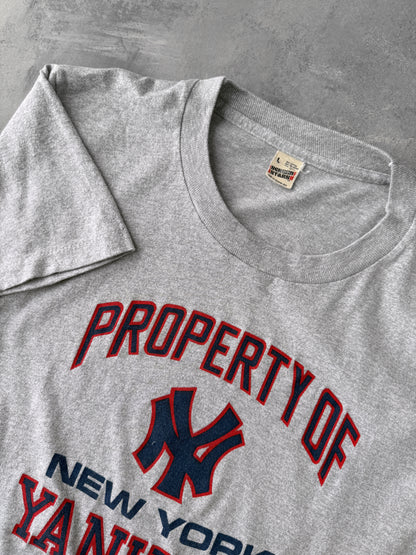New York Yankees T-Shirt 80's - Small