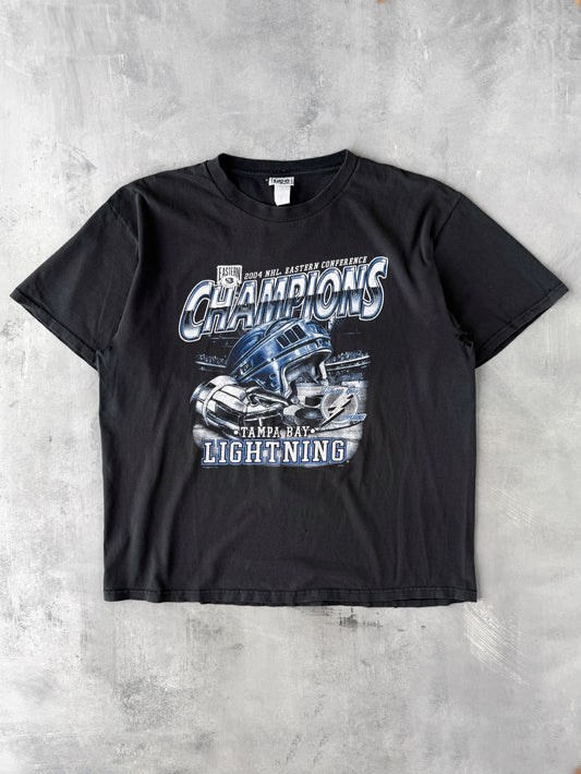 Tampa Bay Lightning T-Shirt '04 - XL