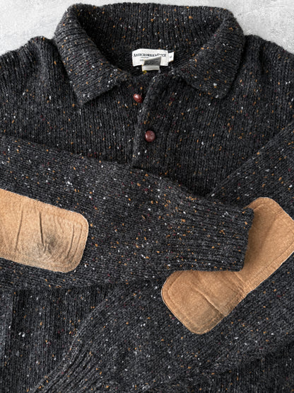 Collared Wool Sweater 90's - Medium