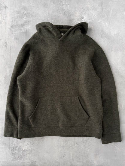 Wool Blend Hoodie 90's - Medium
