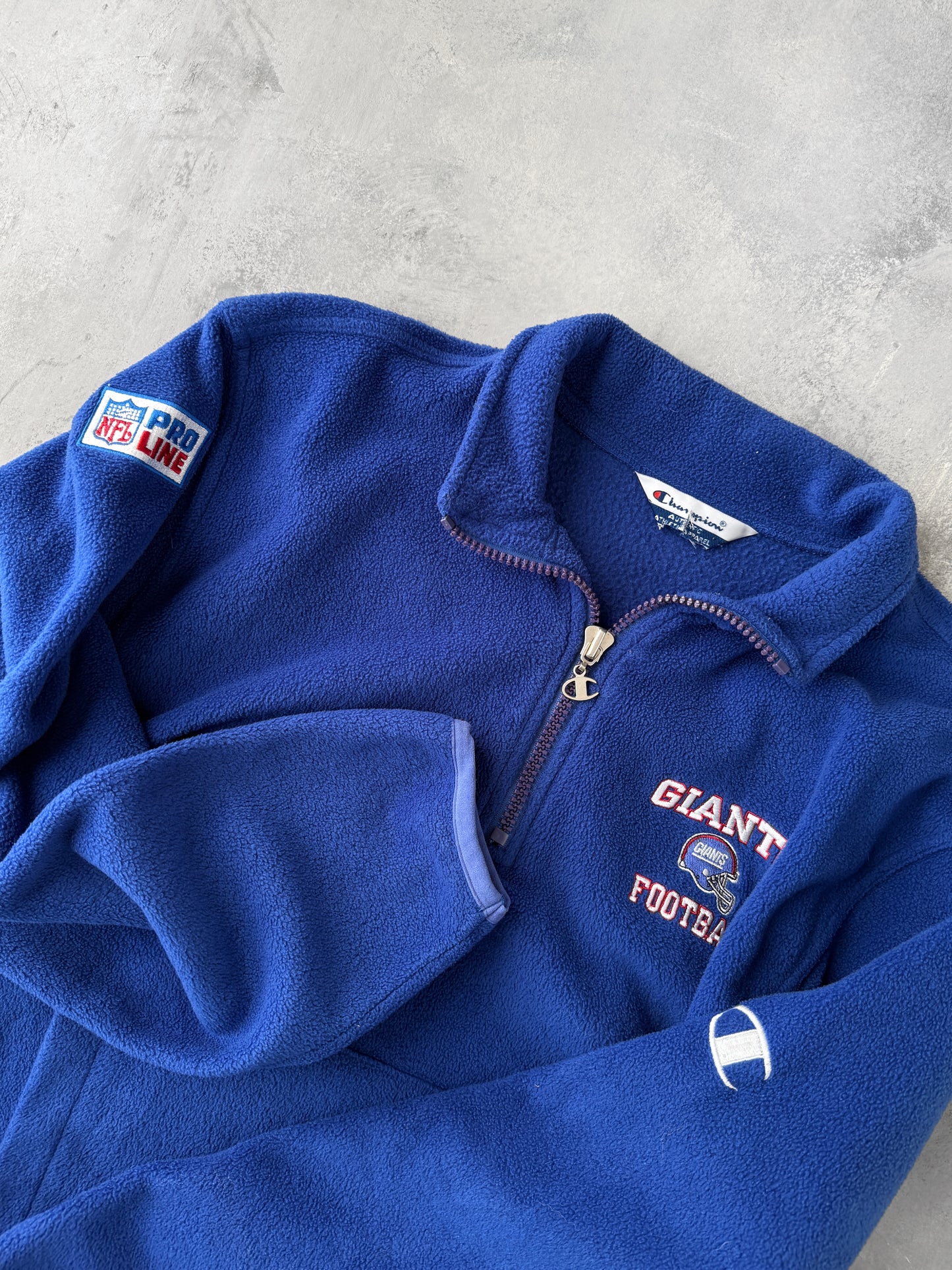 New York Giants Fleece Pullover 90's - Large