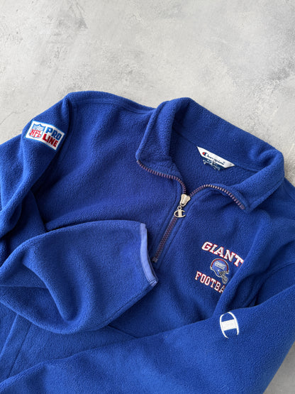 New York Giants Fleece Pullover 90's - Large