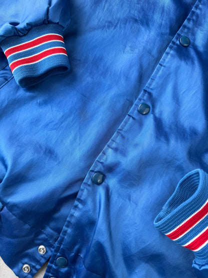 Buffalo Bills Satin Bomber Jacket 90's - Large