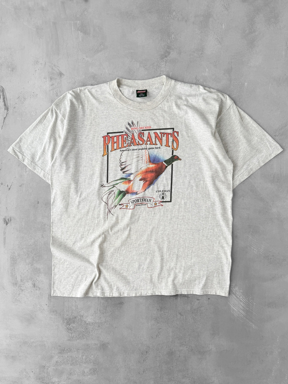 Ring-Necked Pheasants T-Shirt 90's - XXL