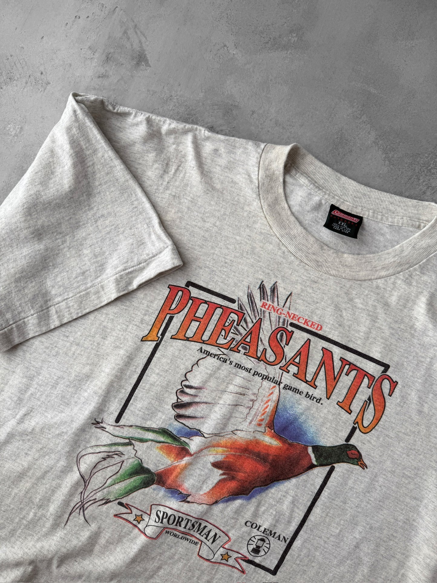 Ring-Necked Pheasants T-Shirt 90's - XXL