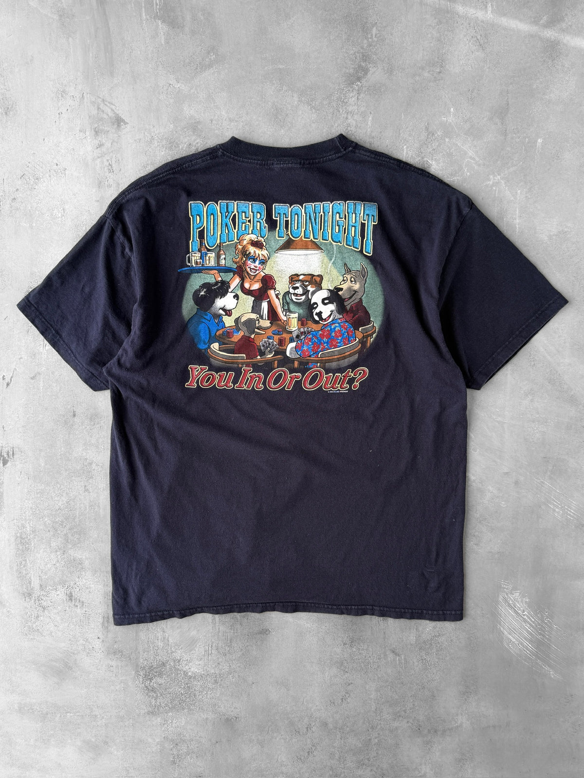 Big Dogs Poker T-Shirt '03 - XL