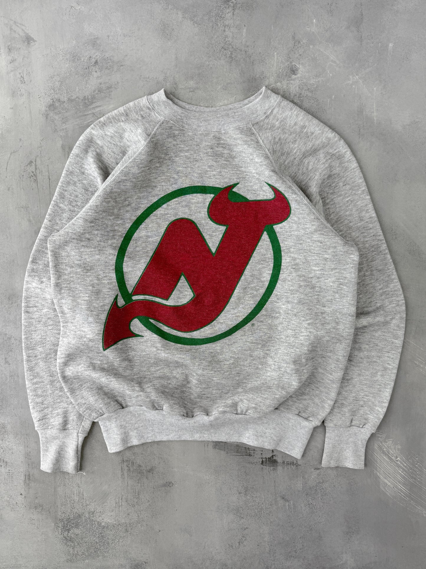 New Jersey Devils Sweatshirt 80's - Large