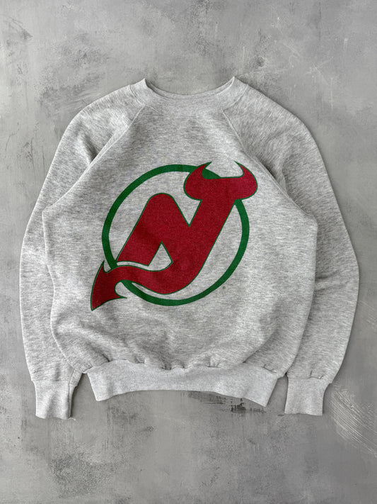 New Jersey Devils Sweatshirt 80's - Large