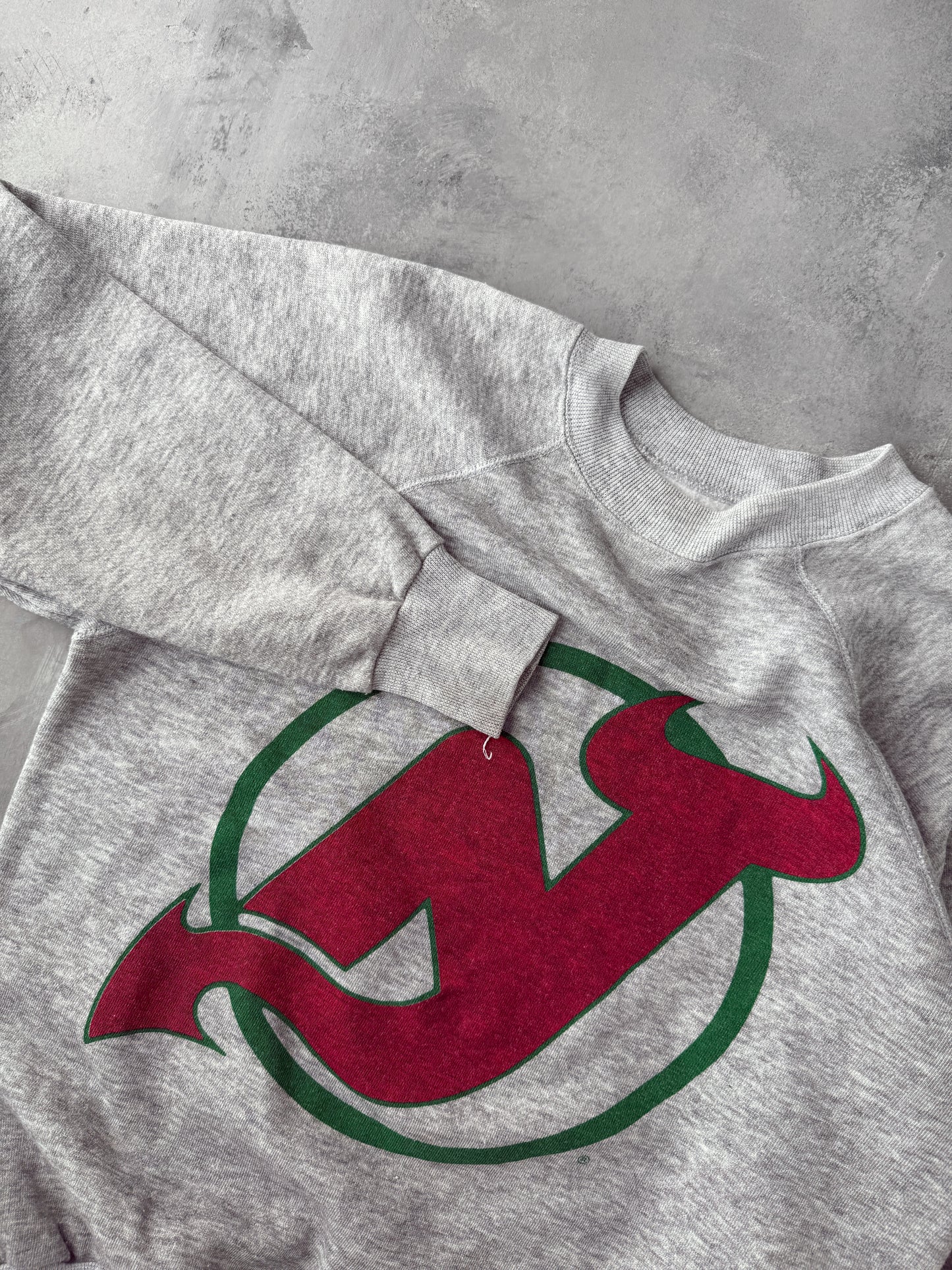 New Jersey Devils Sweatshirt 80's - Large
