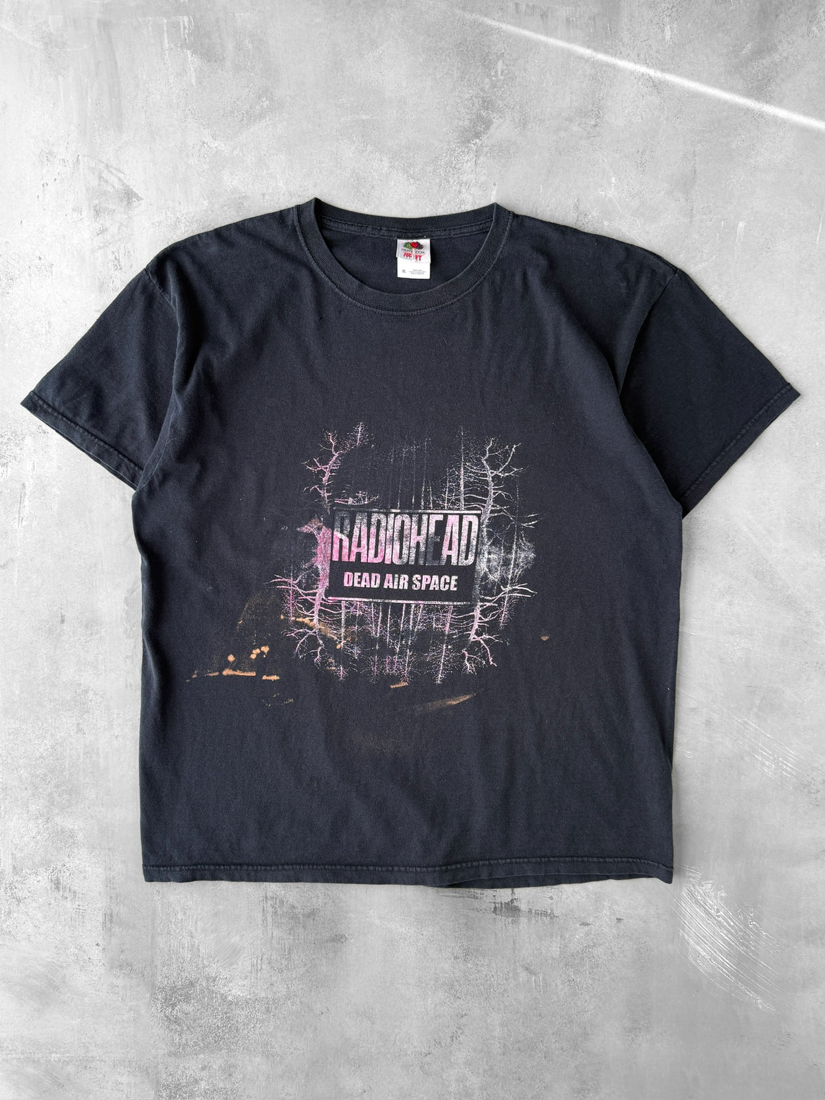 Radiohead Dead Air Space T-Shirt 00's - XL