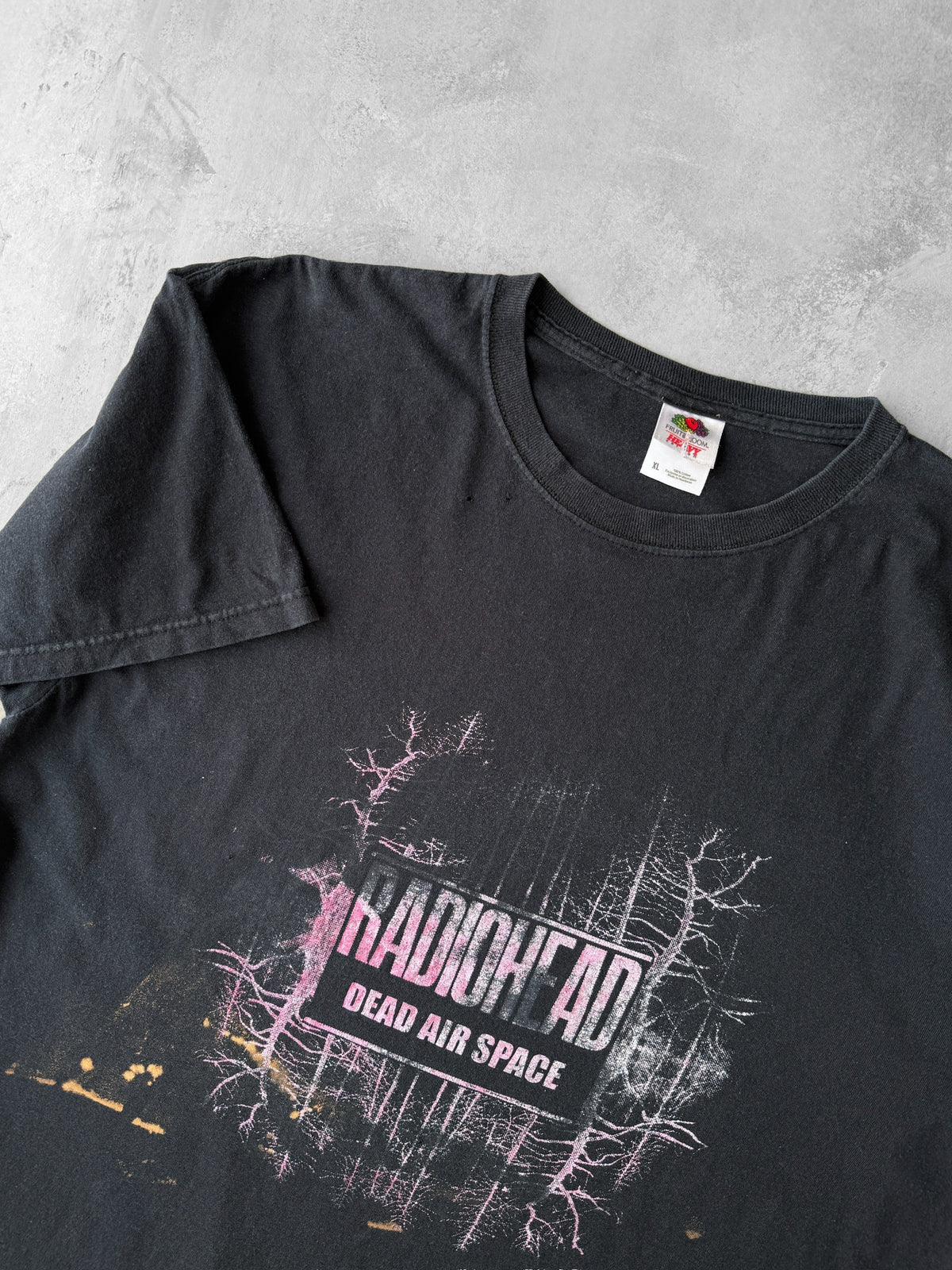 Radiohead Dead Air Space T-Shirt 00's - XL