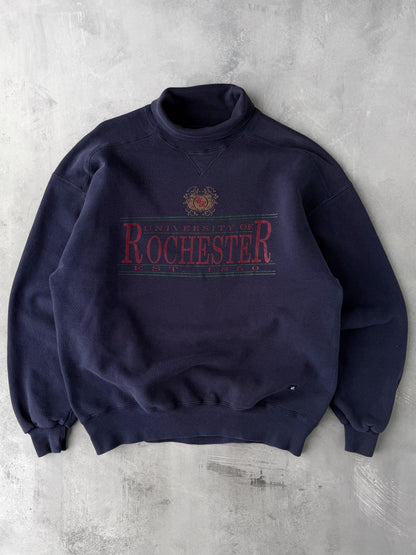 University of Rochester Turtleneck Sweatshirt 90's - XL