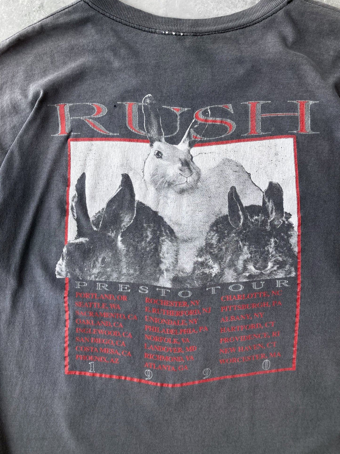 Rush Presto Tour T-Shirt '90 - XL