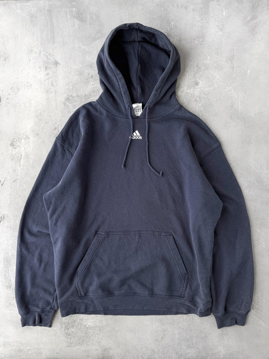 Adidas Logo Hoodie 00's - XL