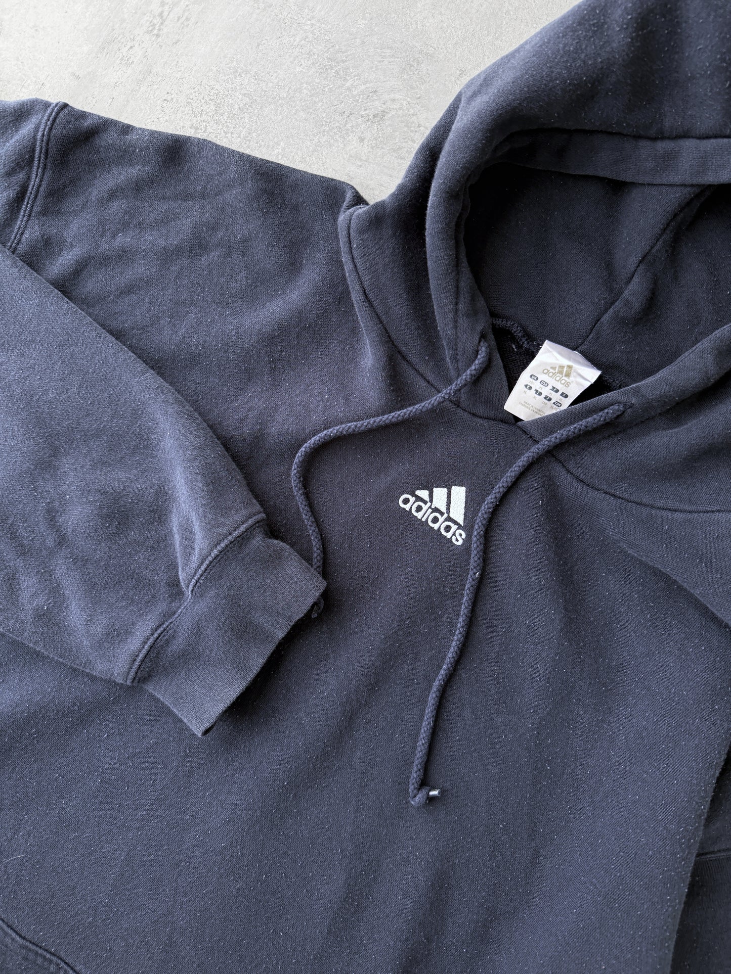 Adidas Logo Hoodie 00's - XL