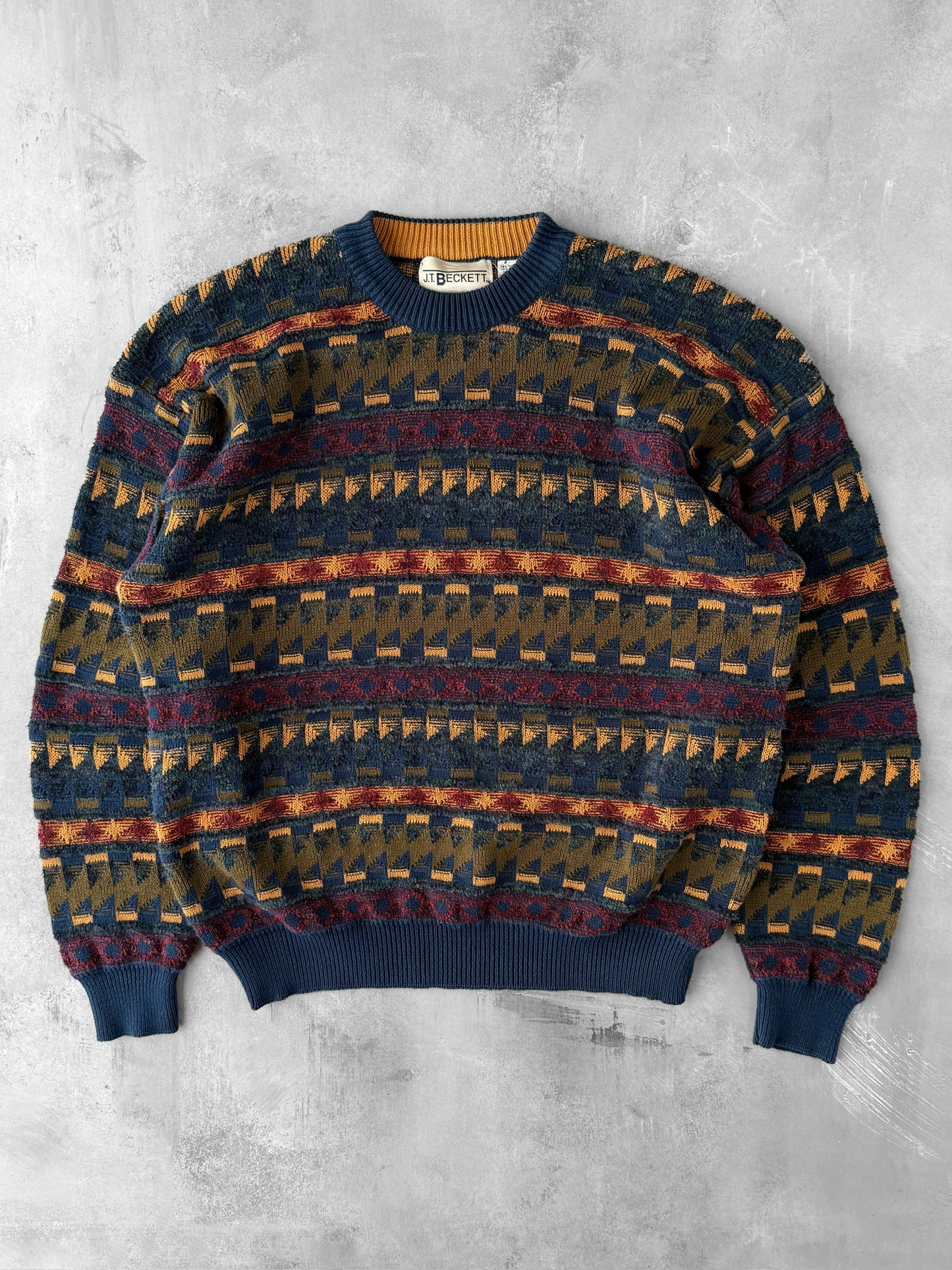 Multi Print Sweater 90's - XL