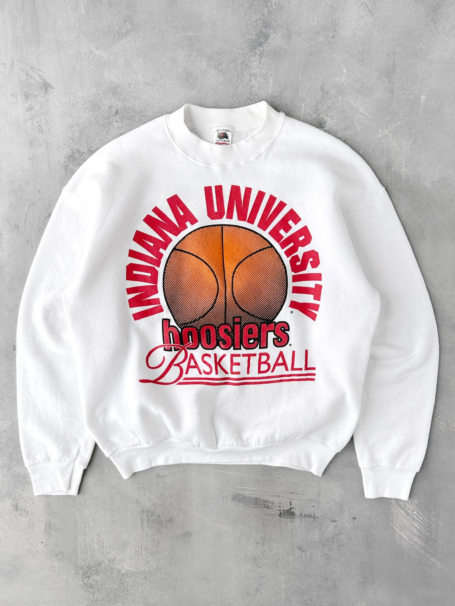 Indiana University Basketball Sweatshirt 90's - Large