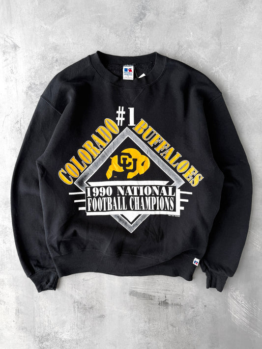 University of Colorado Sweatshirt 90's - Large
