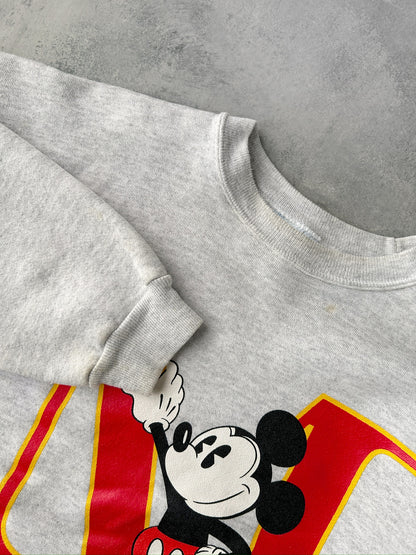 Mickey Mouse Sweatshirt 90's - Large