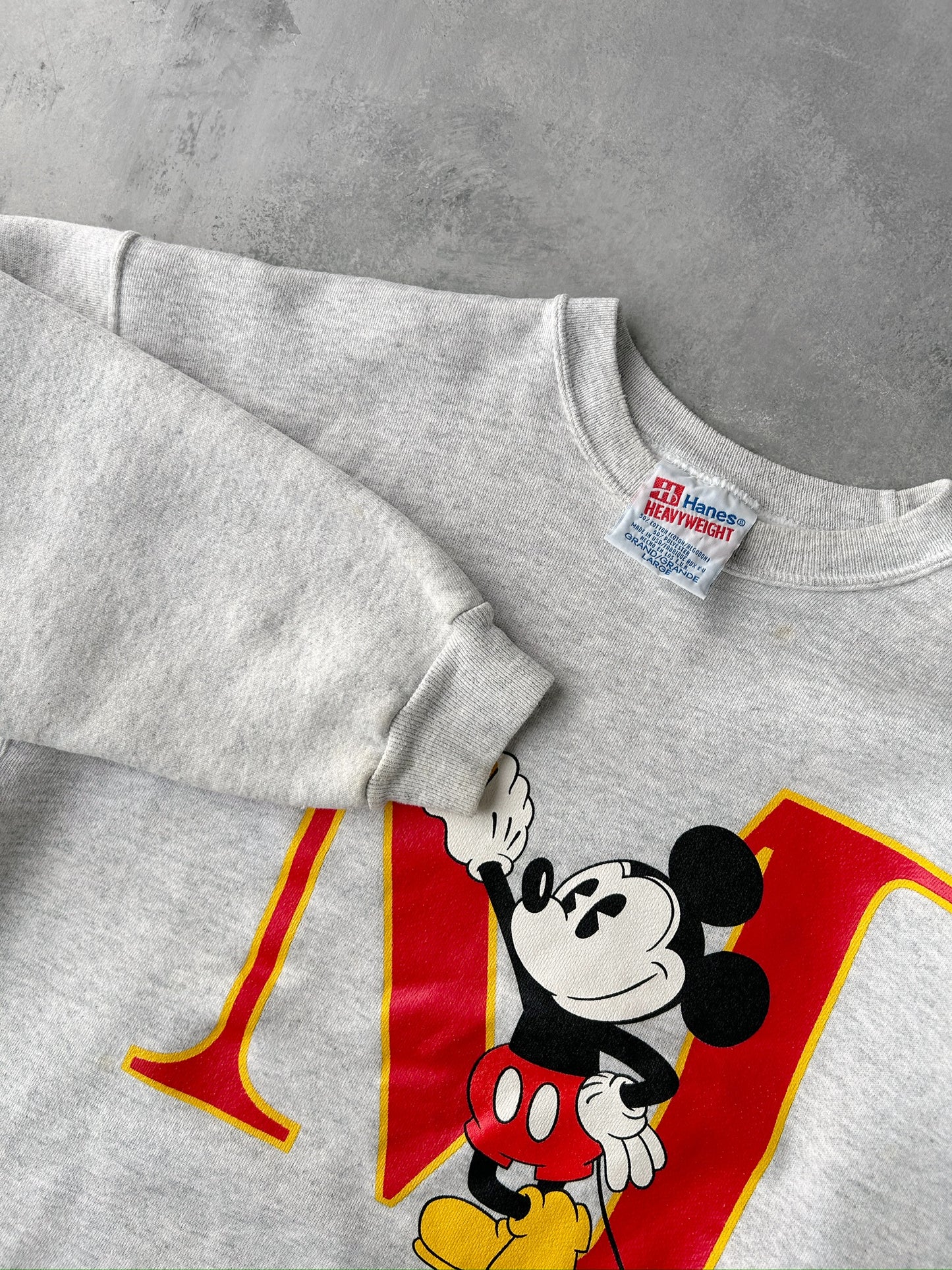 Mickey Mouse Sweatshirt 90's - Large