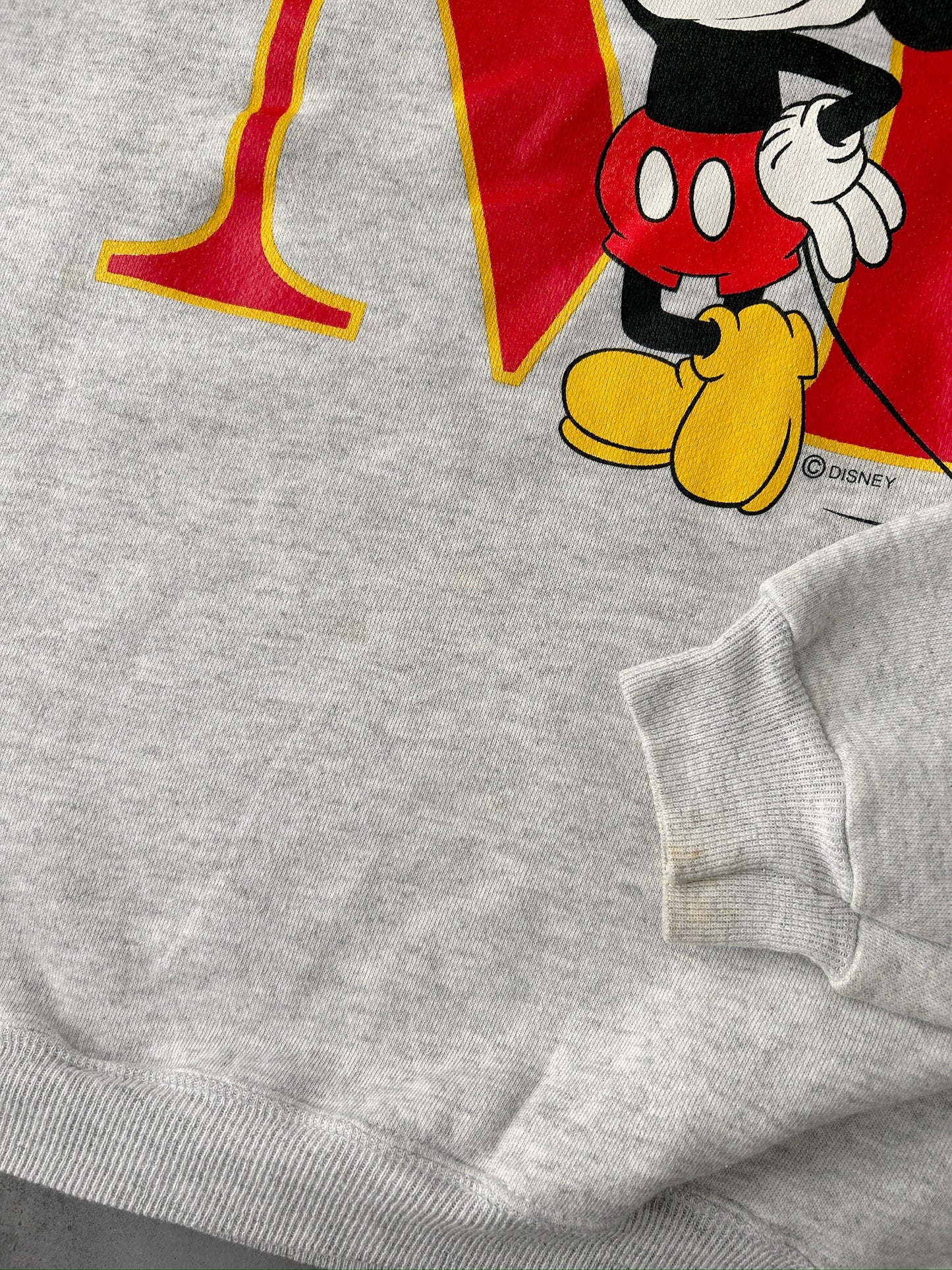 Mickey Mouse Sweatshirt 90's - Large