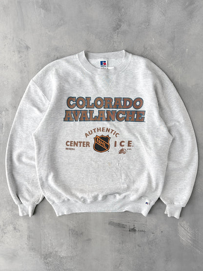 Colorado Avalanche Sweatshirt 90's - Large