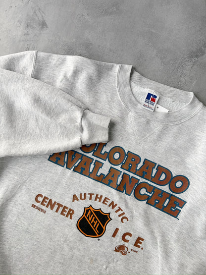 Colorado Avalanche Sweatshirt 90's - Large