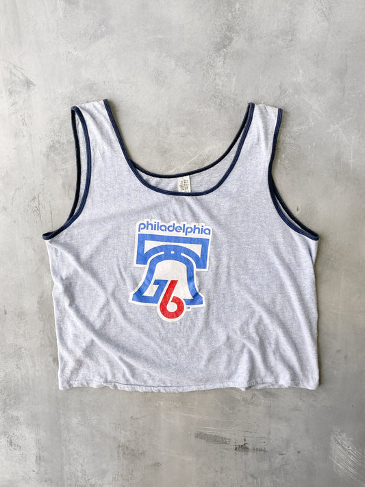 Philadelphia 76ers Tank Top 70's - Large