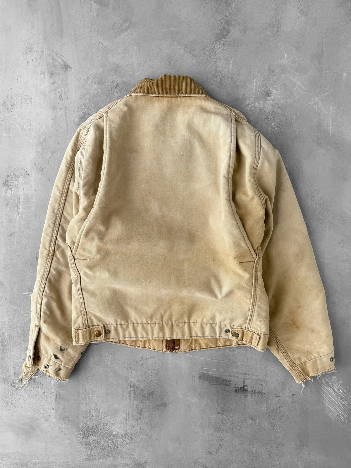 Distressed Carhartt Detroit Jacket 80's - Small