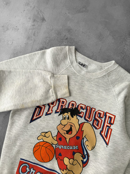 Syracuse University Fred Flintstone Sweatshirt '90 - Medium