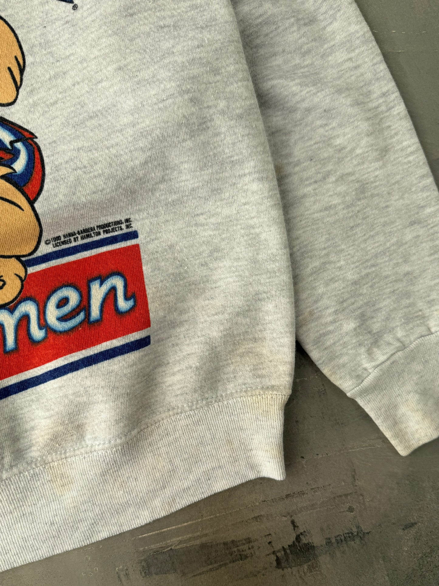 Syracuse University Fred Flintstone Sweatshirt '90 - Medium