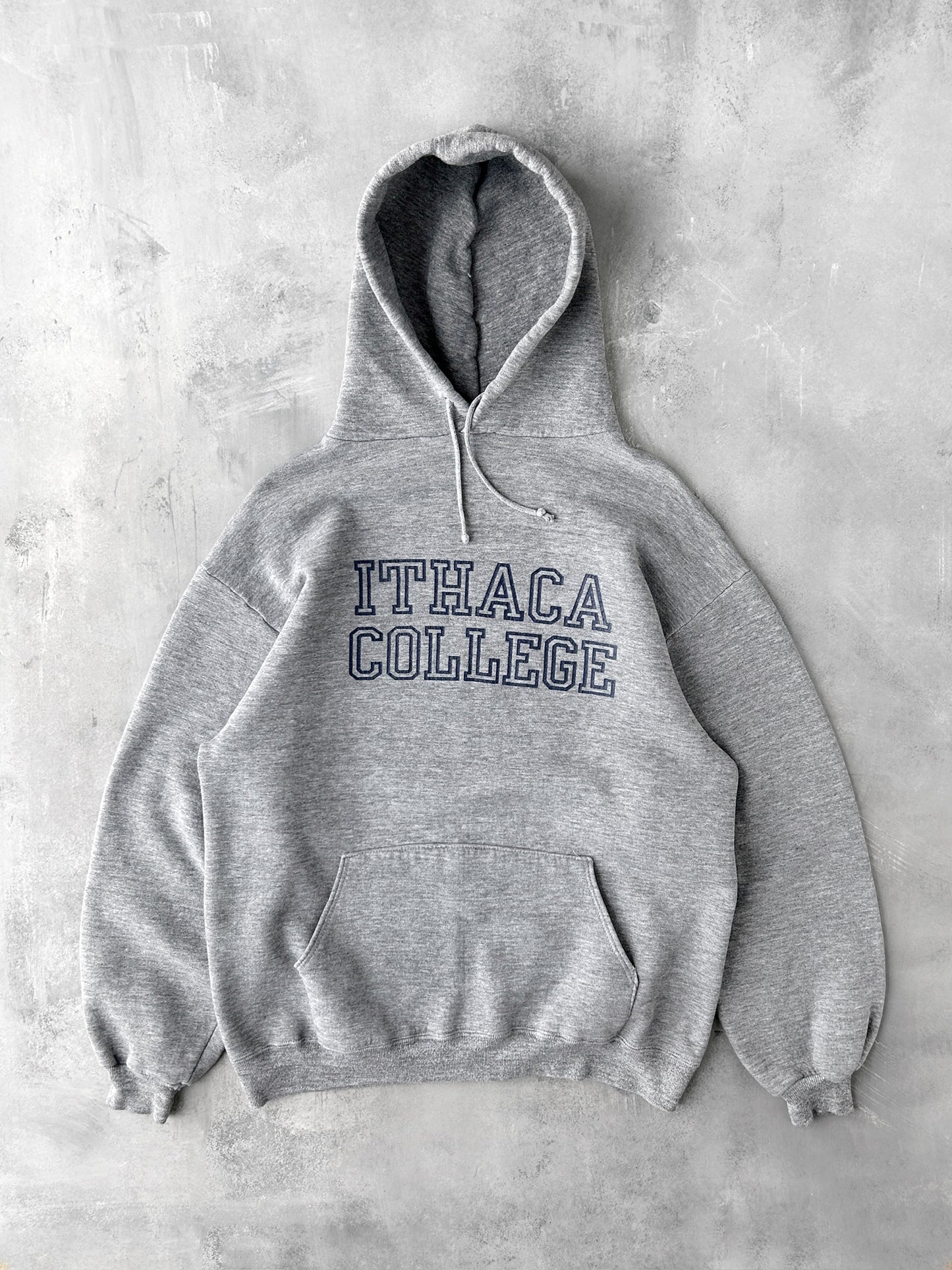 Ithaca College Hoodie 80's - Large