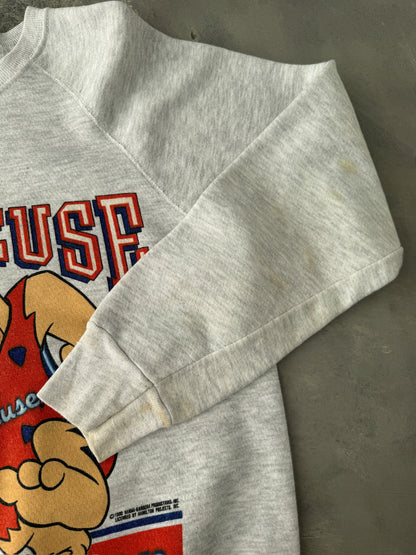 Syracuse University Fred Flintstone Sweatshirt '90 - Medium