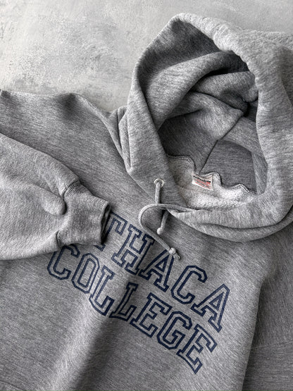 Ithaca College Hoodie 80's - Large