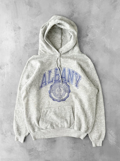 SUNY Albany Hoodie 90's - Large
