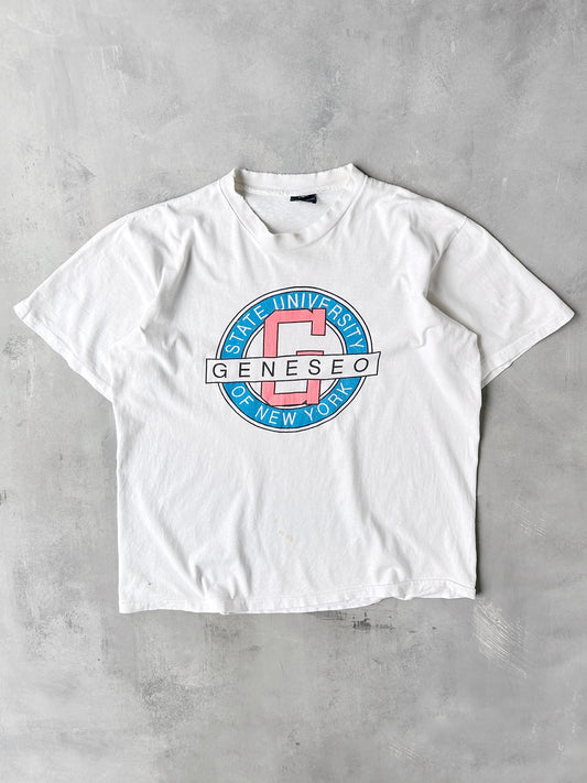 SUNY Geneseo T-Shirt 90's - XL