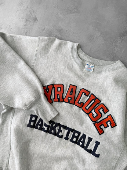 Syracuse University Basketball Sweatshirt 80's - Large