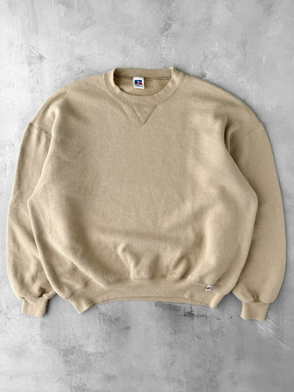 Tan Russell Athletic Sweatshirt 90's - XXL